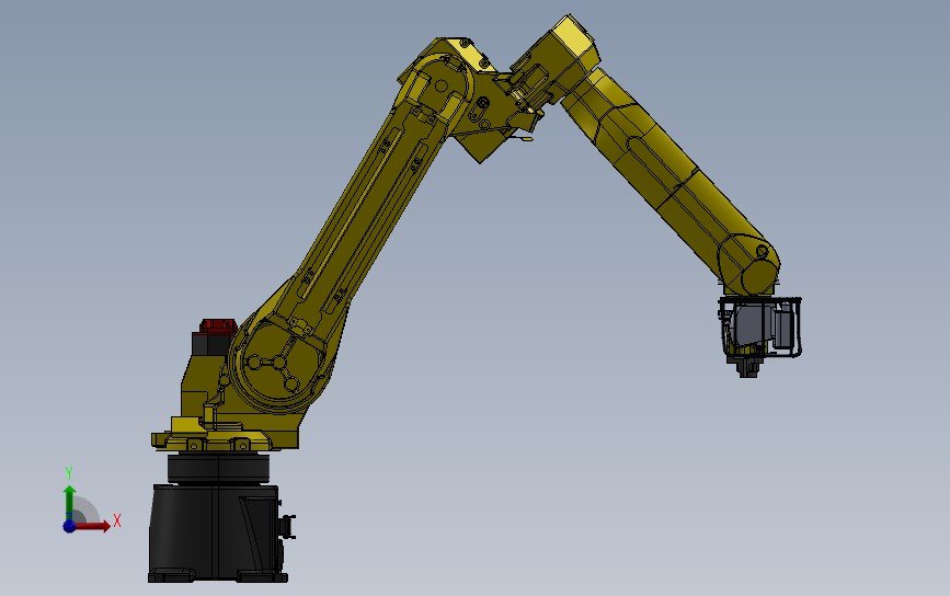 工业机器人 FANUC M20i 正面视图