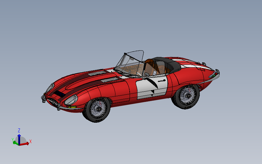 跑车 捷豹 E-Type