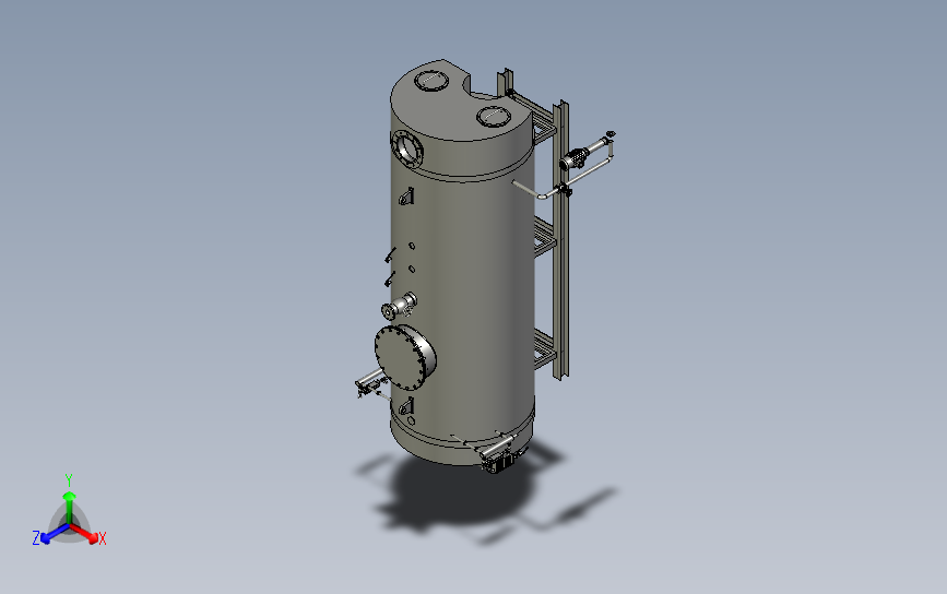 卧式燃油气蒸汽锅炉发生器设备