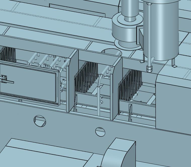 锈钢板冷轧板清洗喷淋吸水热风烤干流水线