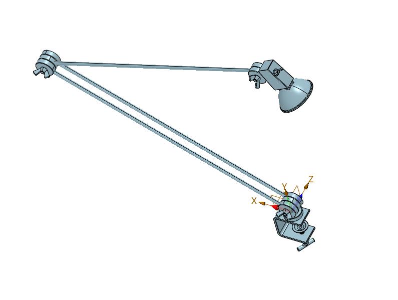 桌面夹持式读书灯台灯