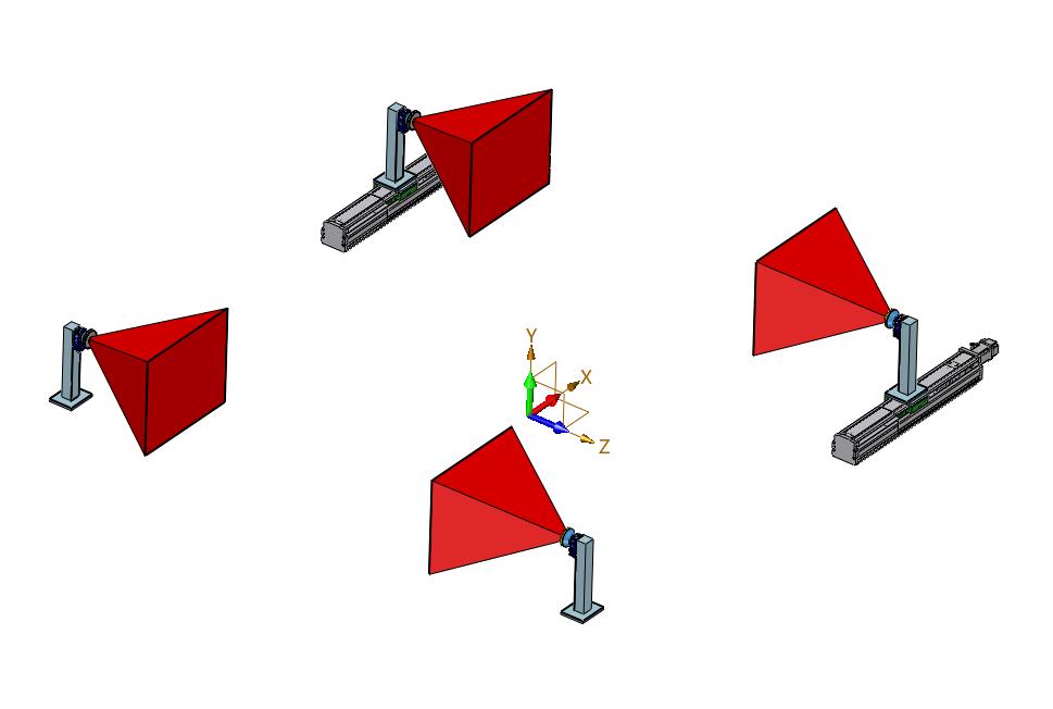 汽车新能源车四轮轮眉拍照标定设备
