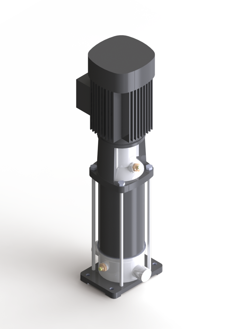 格兰富 水泵模型