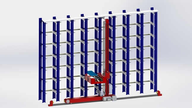 立体仓库3D模