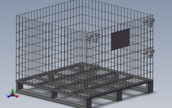 自动化立体仓库3D模