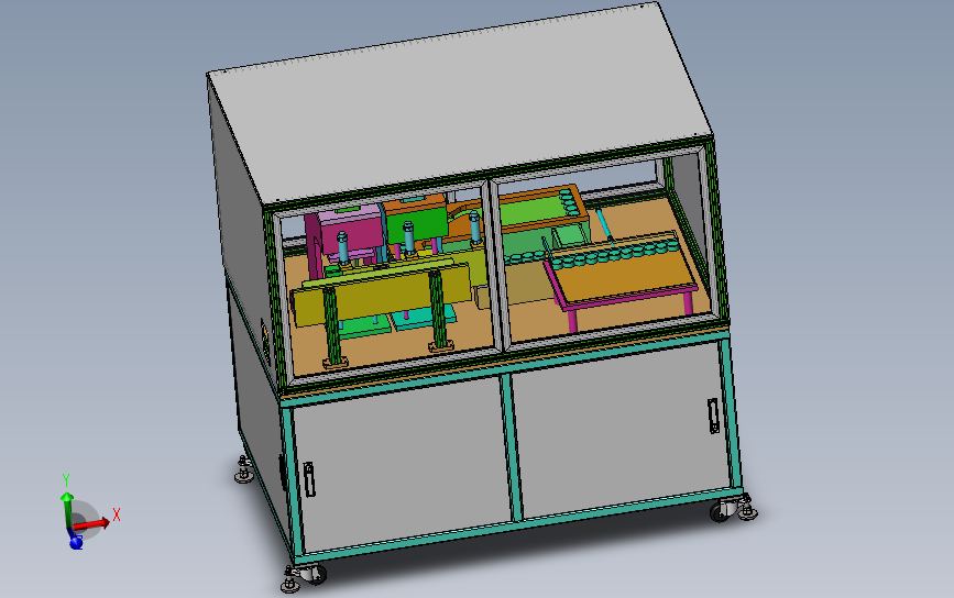 自动压盖机sw18可编辑_SOLIDWORKS 2018_模型图纸下载 – 懒石网