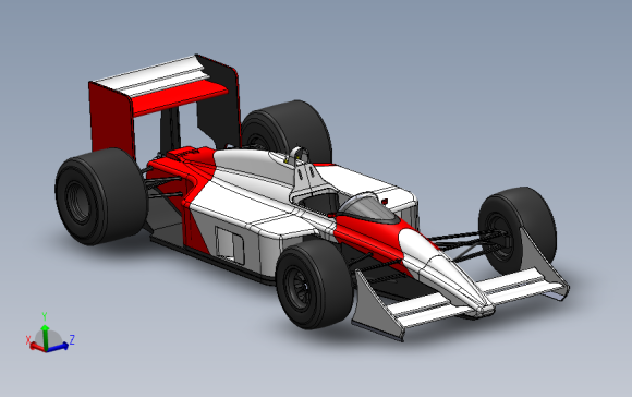 F1赛车 迈凯伦