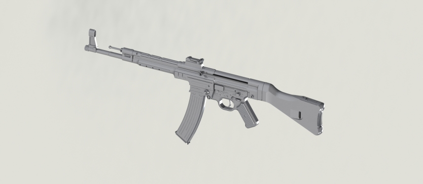 一种玩具枪模型（MP44）