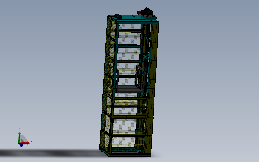 往复式垂直升降机