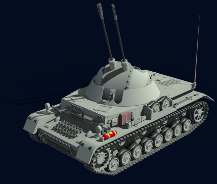 一种坦克玩具模型（四号坦克panzer iv）