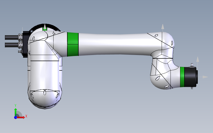 协作机器人 Fanuc CRX 10iAL 正面视图