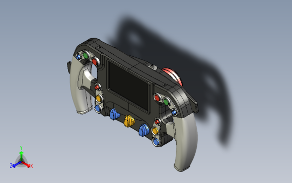 F1赛车方向盘