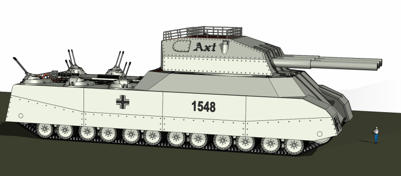 一种玩具坦克模型（P1000散装零件有图）