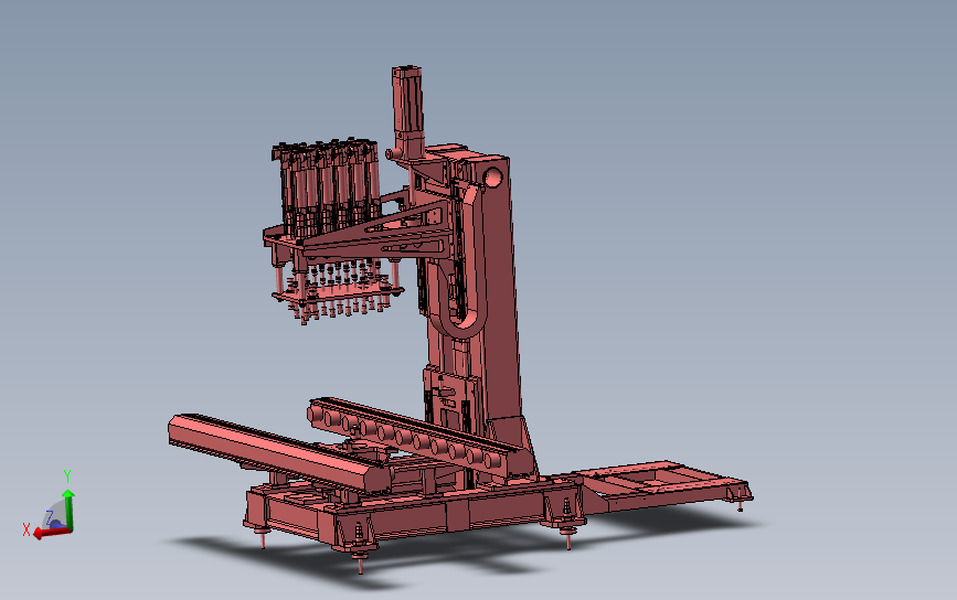 自动拧螺丝机3D数模图纸 Solidworks设计 附STP