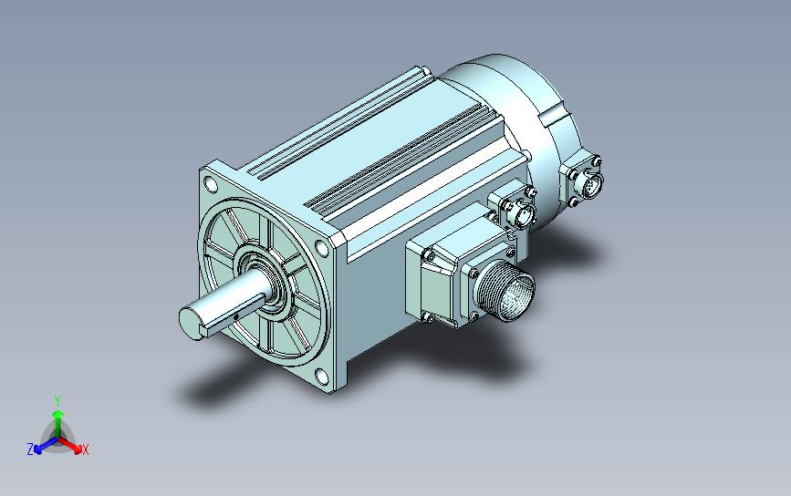 X6MA150A-B4LD（航空插头）伺服电机