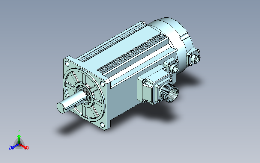 X6MA200A-B4LD（航空插头）伺服电机