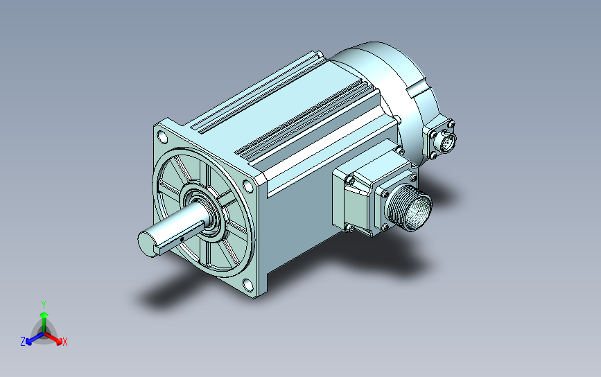 X6MA200A-N4LD（航空插头）伺服电机
