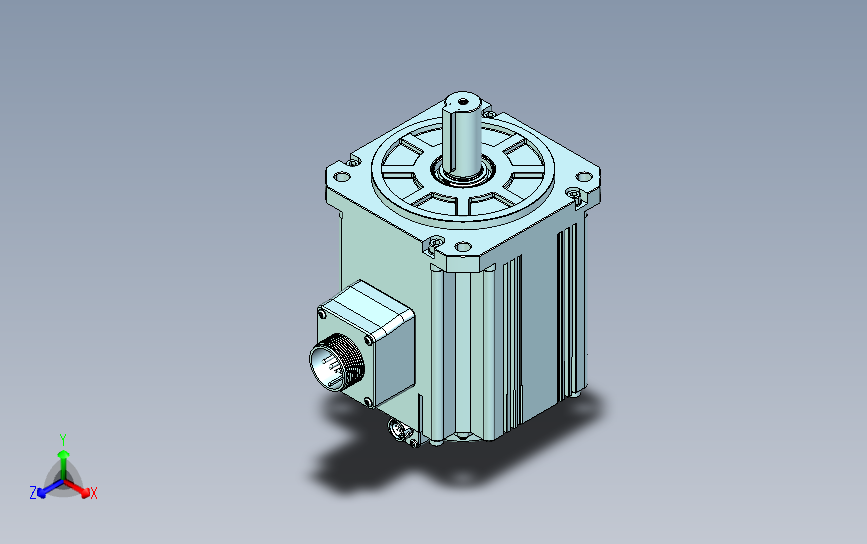 X2MH150A-B2L（9PIN）（航空插头）伺服电机