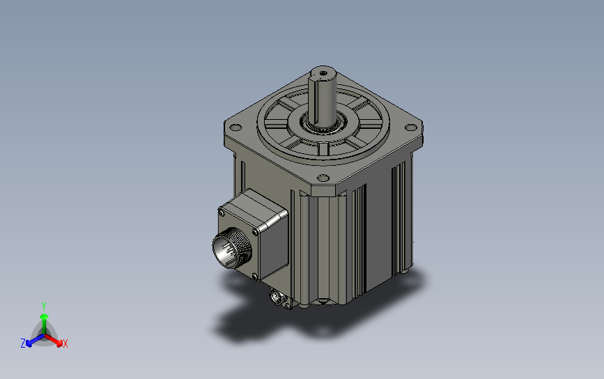 X2MM200A-B2L（9PIN）（航空插头） 伺服电机