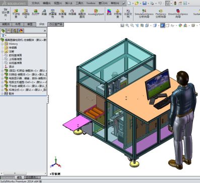 模具图像检测机3D模型