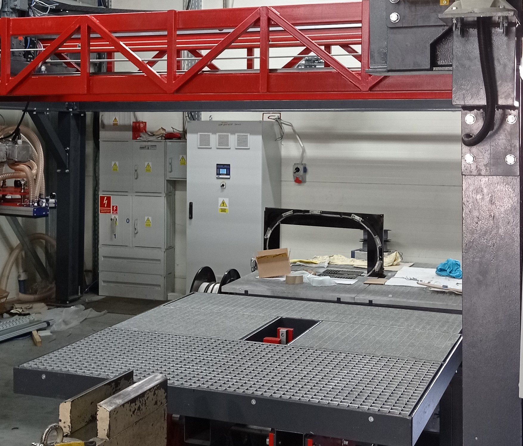 自动捆扎机-捆扎金属板卷