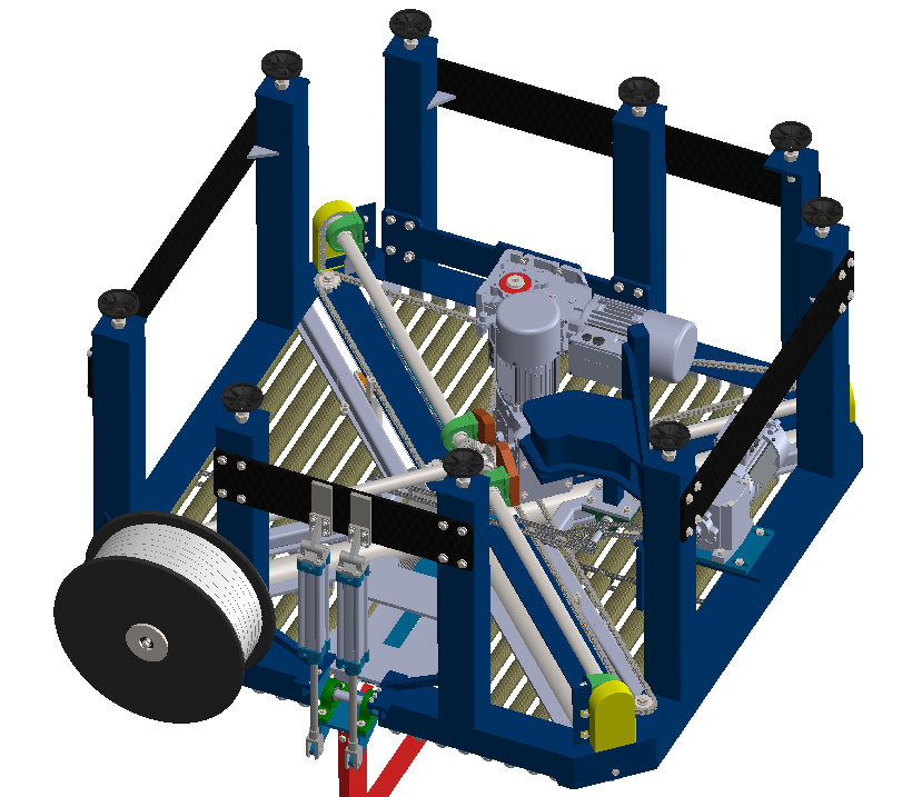 自动捆扎机-捆扎金属板卷