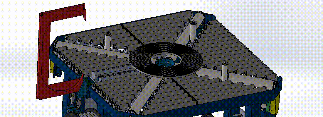 自动捆扎机-捆扎金属板卷