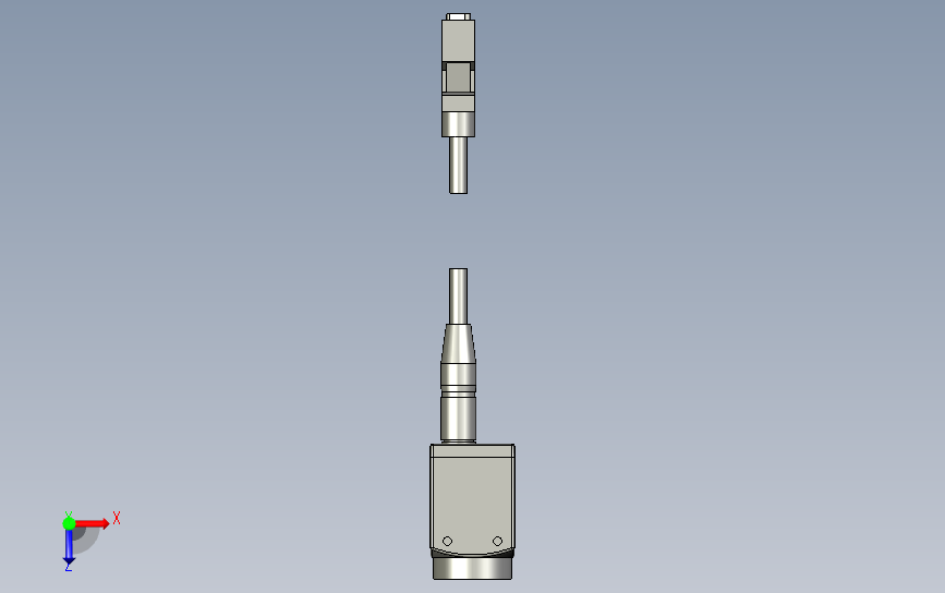视觉系统XG-035C_M 俯视图