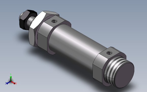 SMC短行气缸缸径25CM3B25
