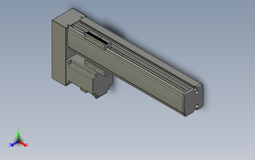 TRH6-L10-S150-B-P20直线模组_STEP_模型图纸下载 – 懒石网