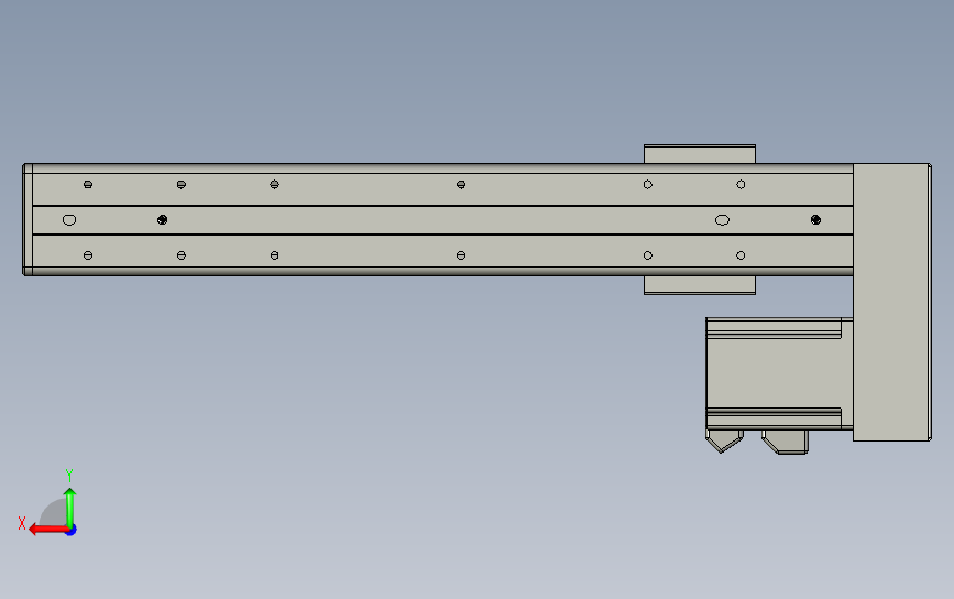 TRH6-L10-S250-B-P20直线模组_STEP_模型图纸下载 – 懒石网