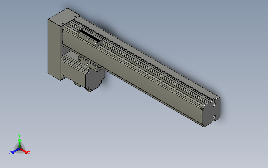 TRH6-L10-S250-B-P20直线模组_STEP_模型图纸下载 – 懒石网