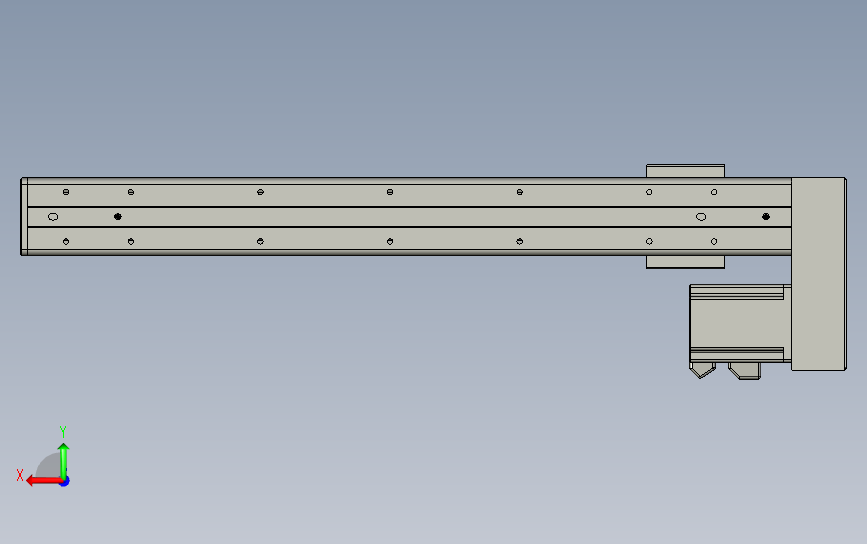 TRH6-L10-S400-B-P20直线模组_STEP_模型图纸下载 – 懒石网