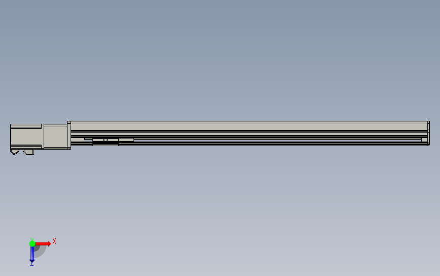 TRH6-L10-S650-A-P20直线模组_STEP_模型图纸下载 – 懒石网