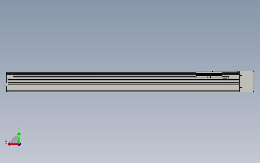 TRH8-L10-S500-B-P20直线模组_STEP_模型图纸下载 – 懒石网