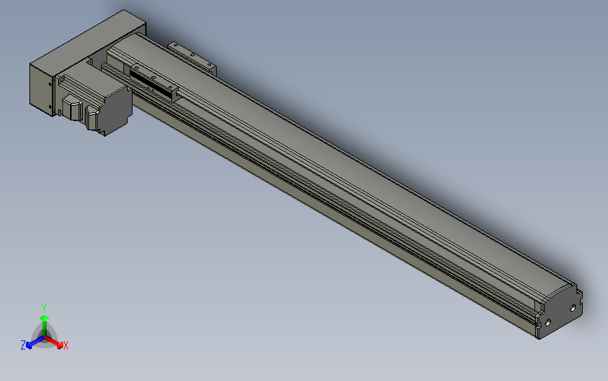 TRH8-L10-S600-B-P20直线模组_STEP_模型图纸下载 – 懒石网