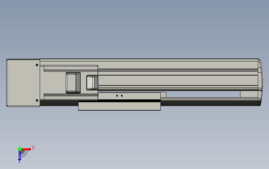 TRH14-L10-S100-C-P40直线模组_STEP_模型图纸下载 – 懒石网
