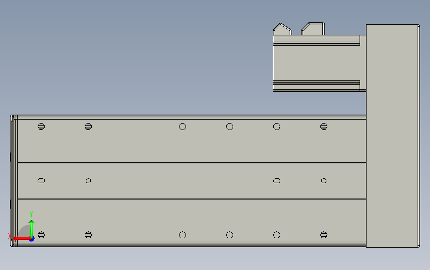 TRH14-L10-S100-C-P40直线模组_STEP_模型图纸下载 – 懒石网