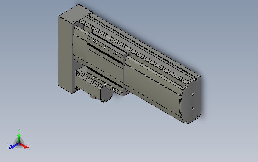 TRH14-L10-S150-B-P40直线模组_STEP_模型图纸下载 – 懒石网
