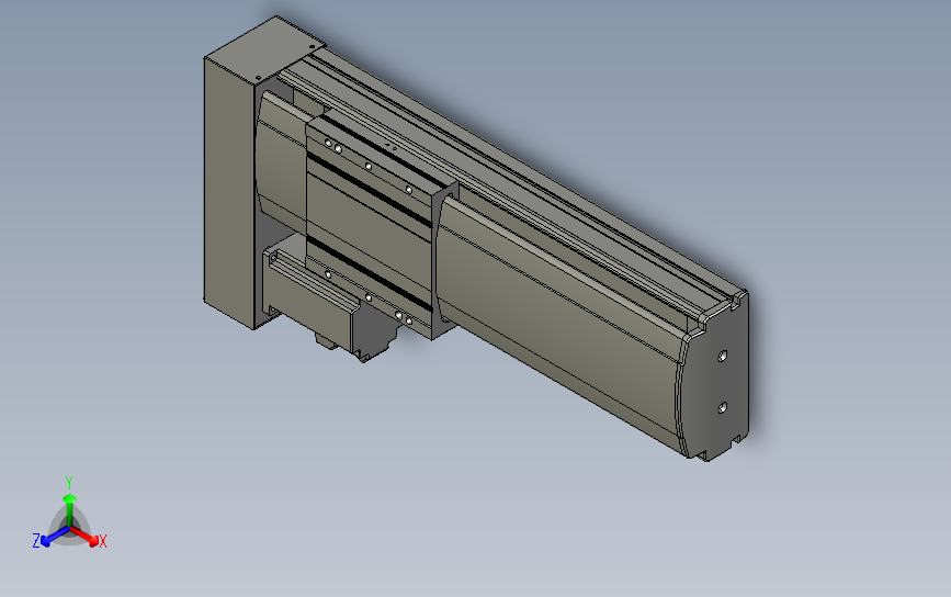TRH14-L10-S200-B-P40直线模组_STEP_模型图纸下载 – 懒石网