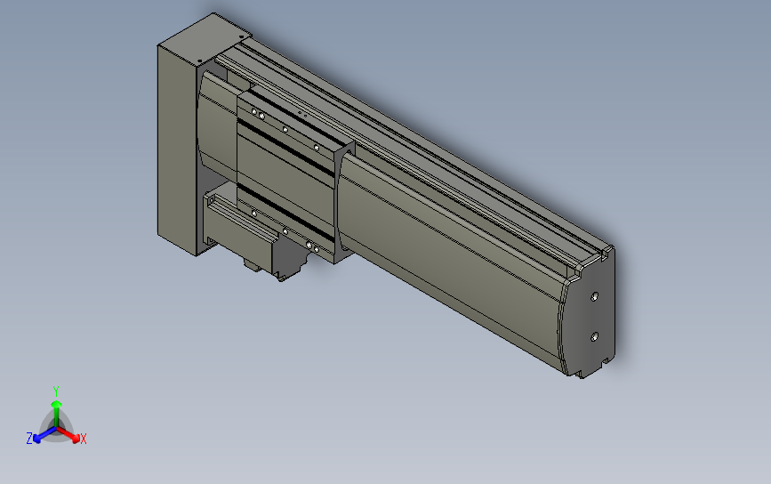 TRH14-L10-S250-B-P40直线模组_STEP_模型图纸下载 – 懒石网