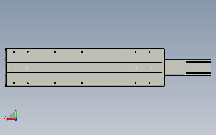 TRH14-L10-S300-A-P40直线模组_STEP_模型图纸下载 – 懒石网