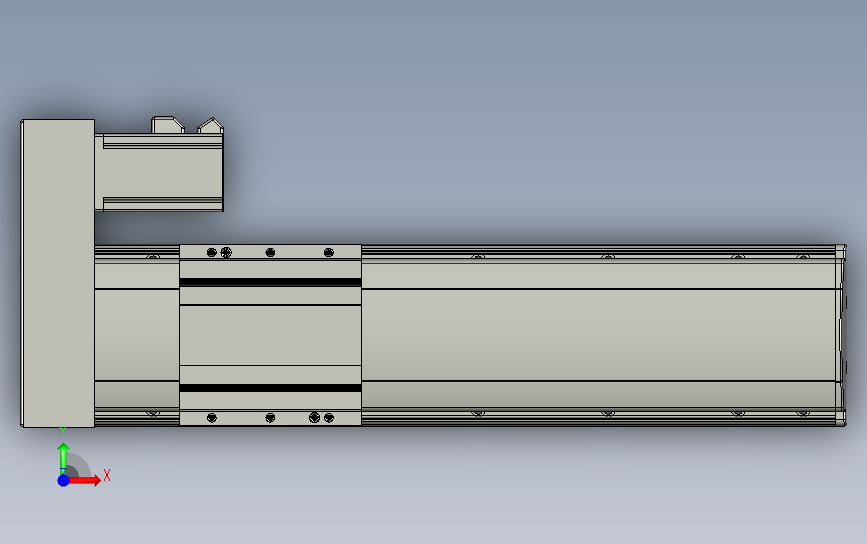 TRH14-L10-S300-C-P40直线模组_STEP_模型图纸下载 – 懒石网