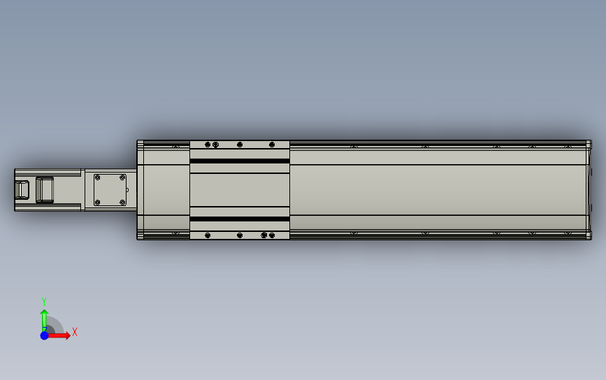 TRH14-L10-S350-A-P40直线模组_STEP_模型图纸下载 – 懒石网