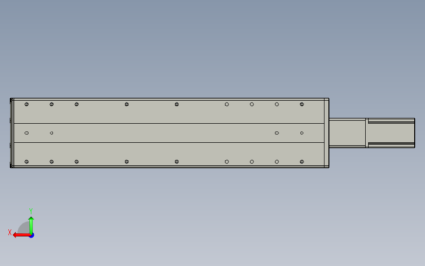 TRH14-L10-S350-A-P40直线模组_STEP_模型图纸下载 – 懒石网