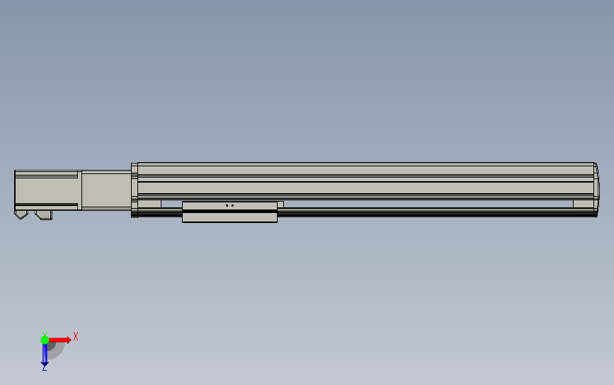 TRH14-L10-S400-A-P40直线模组_STEP_模型图纸下载 – 懒石网