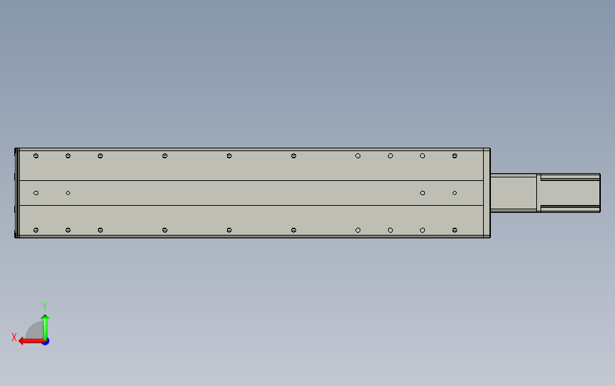 TRH14-L10-S450-A-P40直线模组_STEP_模型图纸下载 – 懒石网