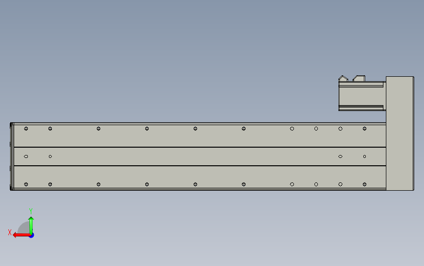 TRH14-L10-S500-C-P40直线模组_STEP_模型图纸下载 – 懒石网