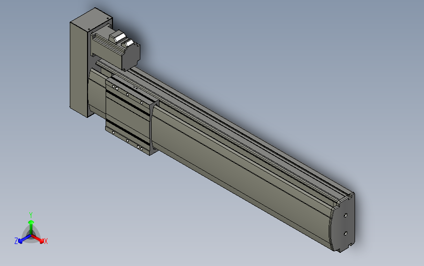 TRH14-L10-S500-C-P40直线模组_STEP_模型图纸下载 – 懒石网