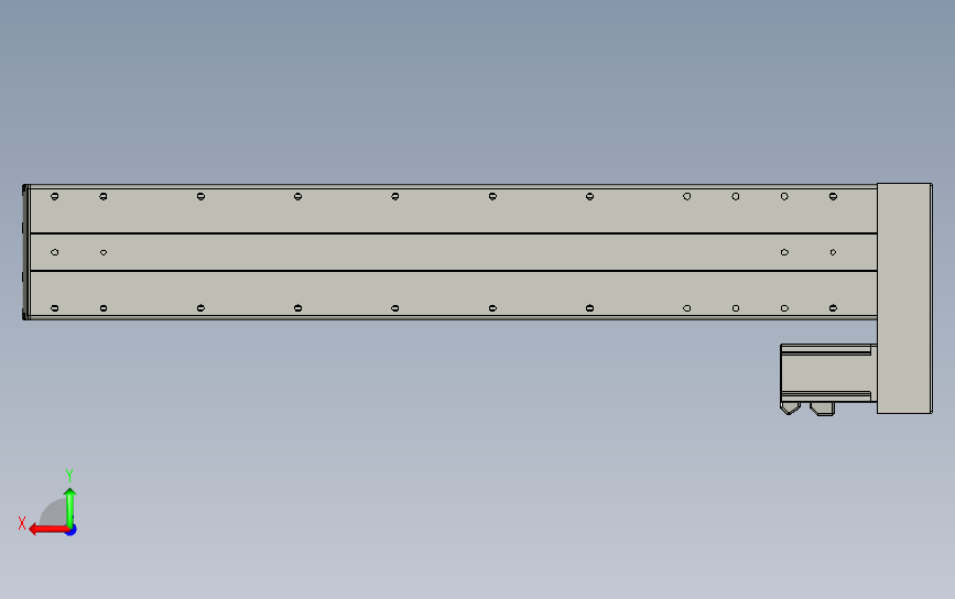 TRH14-L10-S600-B-P40直线模组_STEP_模型图纸下载 – 懒石网